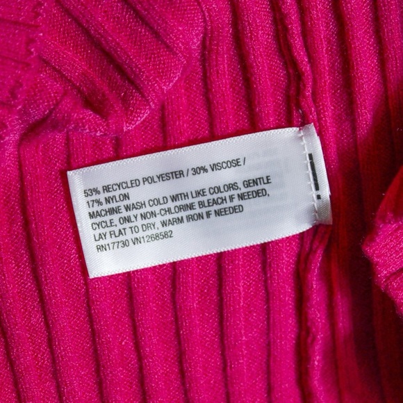 a new day Pink Ribbed Short Sleeve Top - Picture 3 of 3